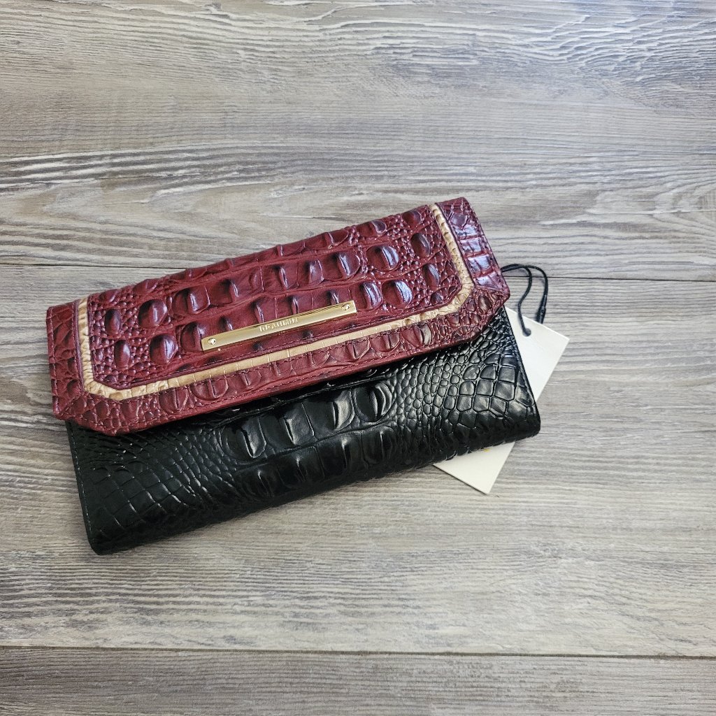 Nwt Brahmin Checkbook Wallet